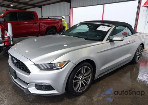 2017 Ford Mustang Ecoboost Premium из США, поврежденный, VIN 1FATP8UH3H5287216